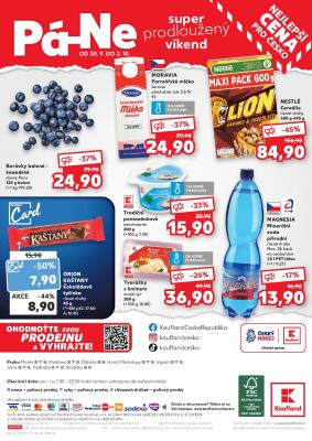 akční leták Kaufland 29.9.2022-4.10.2022