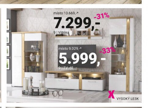 Vitrína - Möbelix akcniletaky.com