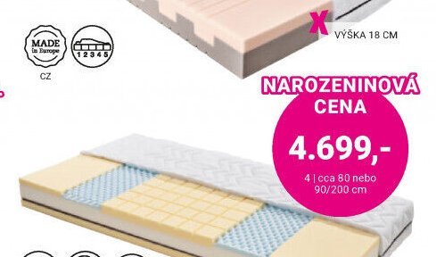 Matrace (číslo 4) - Möbelix akcniletaky.com