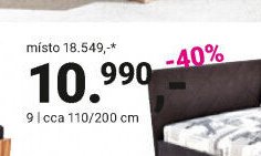Rozkládací pohovka, 110/200 cm - Möbelix akcniletaky.com