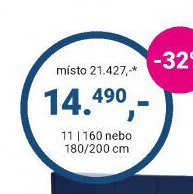 Postel, 180/200 cm - Möbelix akcniletaky.com