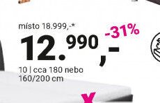 Postel, 160/200 cm - Möbelix akcniletaky.com