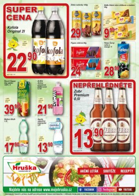 akční leták Hruška 27.9.2022-3.10.2022