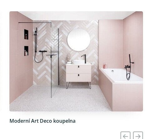 Moderní Art Deco koupelna - Siko Koupelny & Kuchyně akcniletaky.com