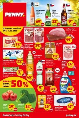 akční leták Penny Market 29.9.2022-5.10.2022