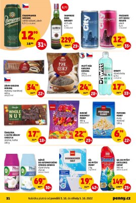 akční leták Penny Market 29.9.2022-5.10.2022