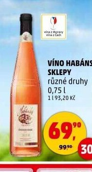 VÍNO HABÁNSKÉ SKLEPY
