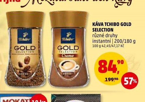 Káva Tchibo Gold Selection