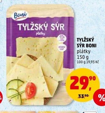 TYLŽSKÝ SÝR BONI plátky