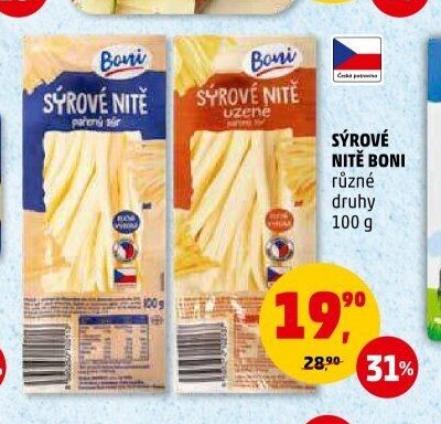SÝROVÉ NITĚ BONI