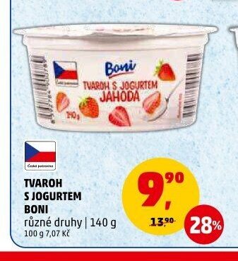 TVAROH S JOGURTEM BONI