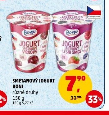 SMETANOVÝ JOGURT BONI