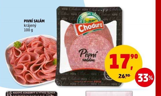 Pivní salám