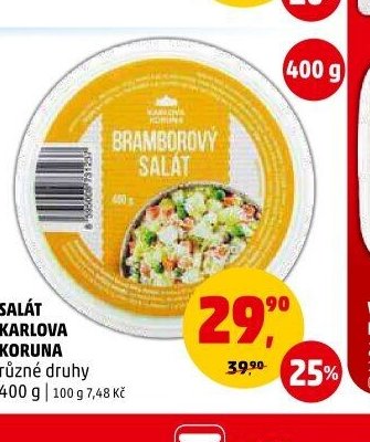 Salát Karlova Koruna