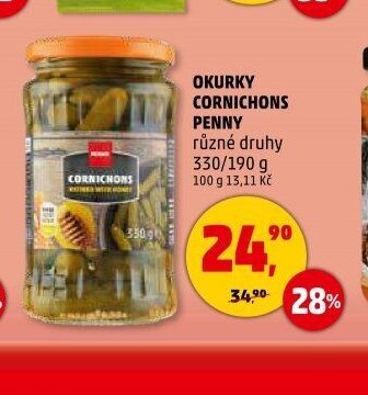 OKURKY CORNICHONS PENNY