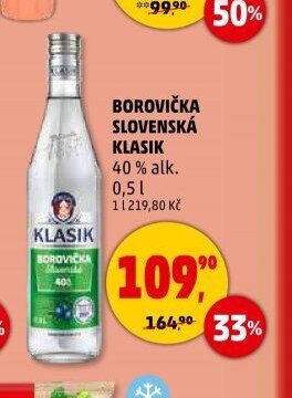 BOROVIČKA SLOVENSKÁ KLASIK