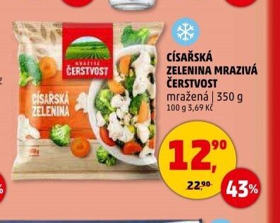CÍSAŘSKÁ ZELENINA MRAZIVÁ ČERSTVOST
