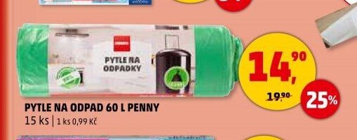 PYTLE NA ODPAD 60 L PENNY