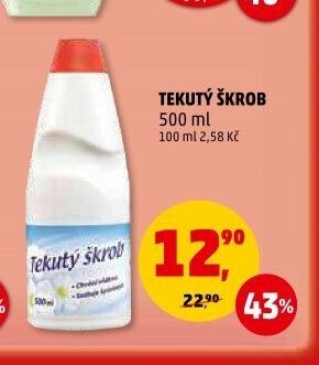 TEKUTÝ ŠKROB