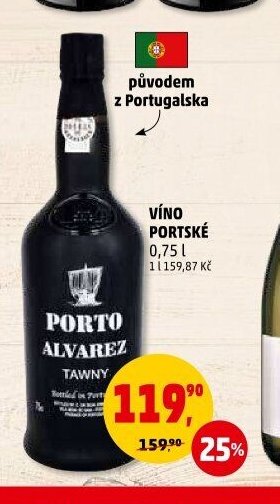 VÍNO PORTSKÉ 0,75 l