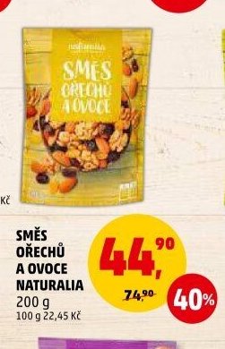 Směs ořechů a ovoce Naturalia 200 g