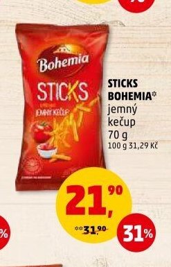 Sticks Bohemia 70 g