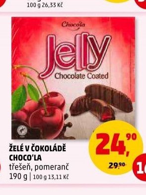 Želé v čokoládě Choco'la