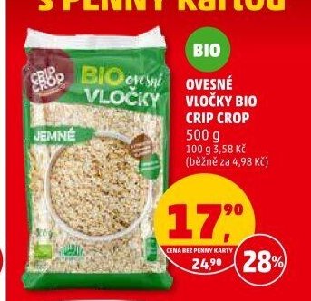 OVESNÉ VLOČKY BIO CRIP CROP