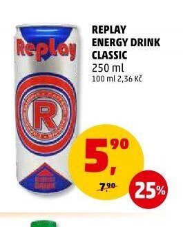 Replay Energy Drink