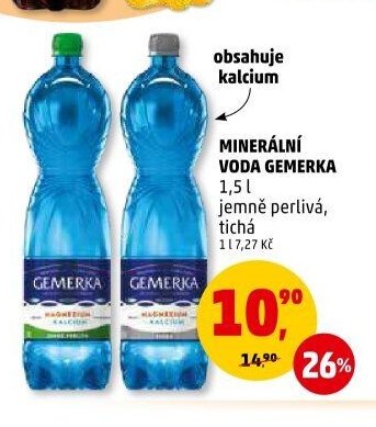 Minerální voda Gemerka