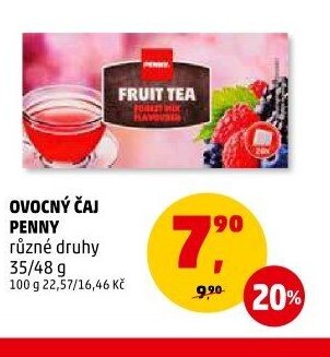 Ovocný čaj Penny