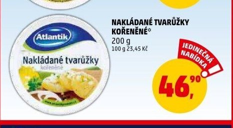 Nakládané tvarůžky kořeněné Atlantik