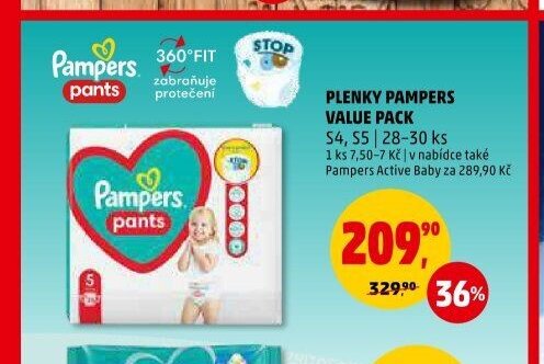 Plenky Pampers Value Pack