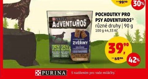 Pochoutky pro psy Adventuros