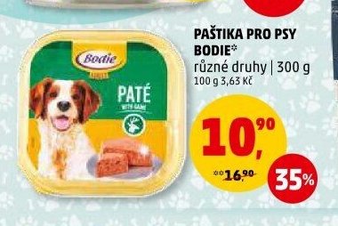 PAŠTIKA PRO PSY BODIE