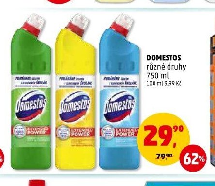 DOMESTOS různé druhy 750 ml