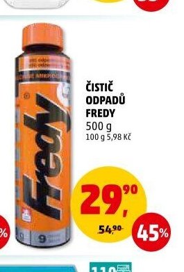 ČISTIČ ODPADŮ FREDY 500 g