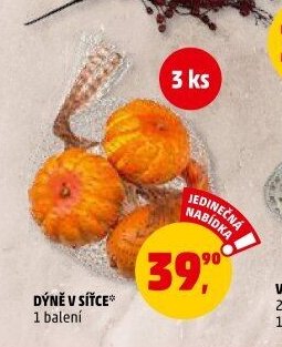 Dýně v síťce