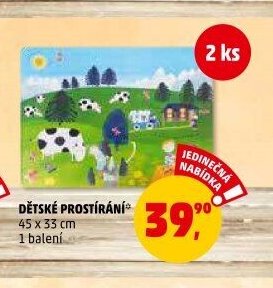 DĚTSKÉ PROSTÍRÁNÍ