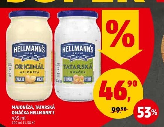 Majonéza, Tatarská omáčka Hellmann's