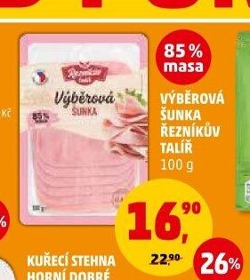 Výběrová šunka Řezníkův talíř