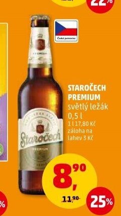 Staročech Premium světlý ležák
