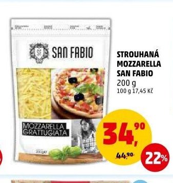 STROUHANÁ MOZZARELLA SAN FABIO