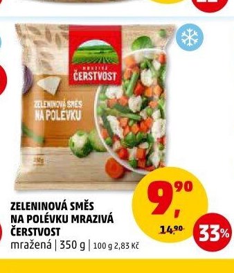 ZELENINOVÁ SMĚS NA POLÉVKU MRAZIVÁ ČERSTVOST