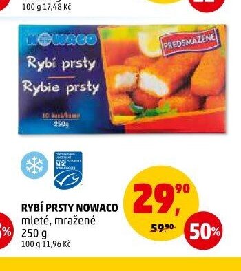 RYBÍ PRSTY NOWACO