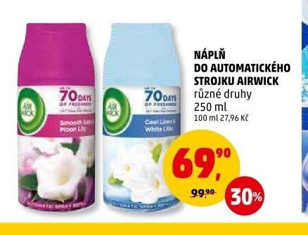 NÁPLŇ DO AUTOMATICKÉHO STROJKU AIRWICK