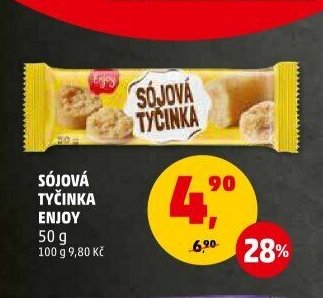 Sójová tyčinka Enjoy 50 g