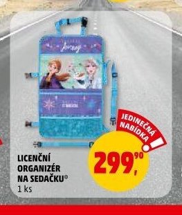 LICENČNÍ ORGANIZÉR NA SEDAČKU