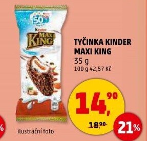 Dezert Maxi King Kinder