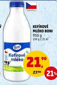 Kefírové mléko Boni